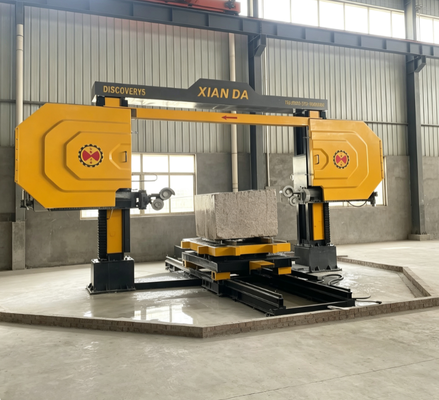 Mermer granit 3D şekiller için 5 eksen CNC elmas tel testere makinesi