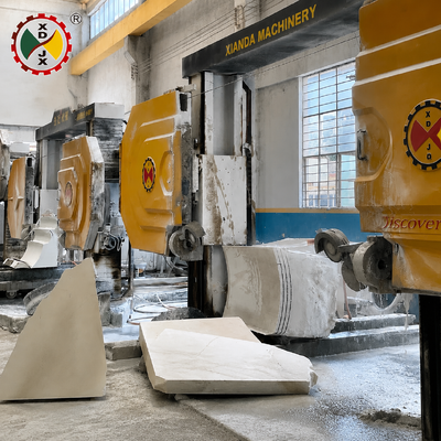 XIANDA Mermer Basalt CNC Elmas Boncuklu Tel Görme Taş Kesme Profilleme Makinesi