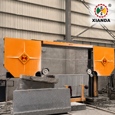 XIANDA Elmas Mono Tel Testere Makinesi Taş Levha Kesimi İçin