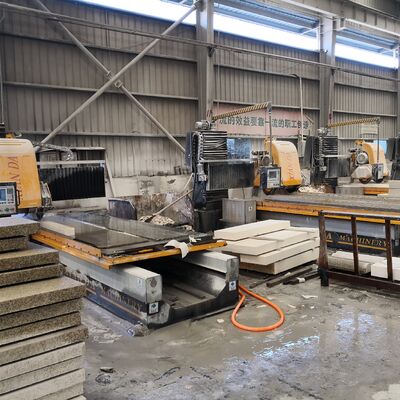 Mermer Granit Özel Şekilli Hat Kesimi İçin PLC Taş Hattı Profilleme Makinesi