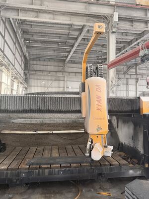 3200x2000mm taş işleme için 360° bıçak dönüşü ile 5 Eksenli CNC Köprü Çakma Kesme Makinesi