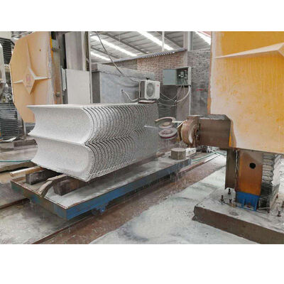 Karmaşık taş profilleri için 4 Eksenli CNC Elmas Tel Testere Makinesi