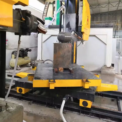 Mimari Taş ve Anıt İşleme için Endüstriyel 5 Eksenli CNC Elmas Tel Testere Makinesi