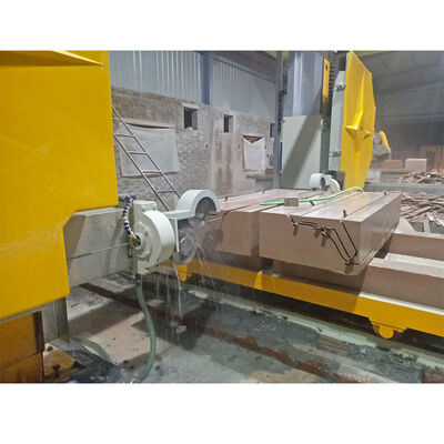 Büyük Taş Blok Profilleme ve Özel Şekilli Kesim için Ağır Hizmet CNC Elmas Tel Testere Makinesi