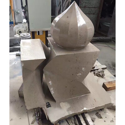 Xianda DISCOVERY 5 5 Eksenli 3 boyutlu taş profilleri heykel kesimi için CNC elmas tel testere makinesi