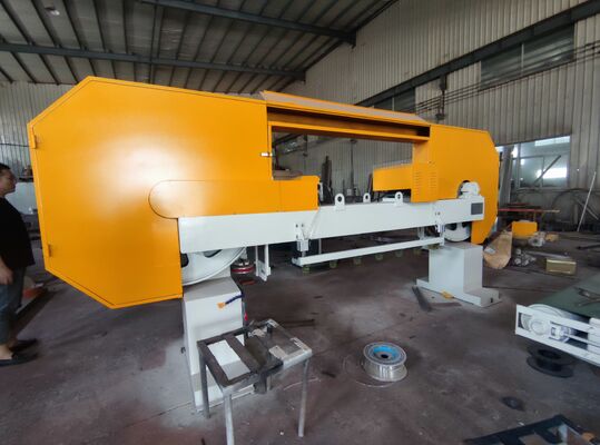 7.5KW ana motoru ile CNC çift amaçlı taş kesme makinesi 1250mm Maksimum kesme genişliği ve değişken taşıyıcı hızı