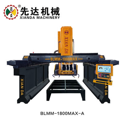XIANDA BLMM‑1800MAX‑A/B 3 Eksen CNC Çift Kiriş Köprü Taş Kesme Freze Makinesi Özel Şekilli Granit Mermer Taş Profilleme İçin