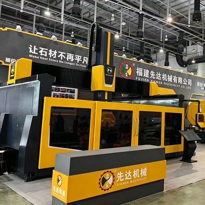 Lider 1500 1500CM 5 Eksenli CNC Taş İşleme Merkezi Granit Mermer Kuvars Kesme Döşeme Ekipmanı Masaüstü Roma Sütunu