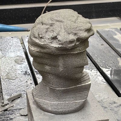 Lider 1500 1500CM 5 Eksenli CNC Taş İşleme Merkezi Granit Mermer Kuvars Kesme Döşeme Ekipmanı Masaüstü Roma Sütunu