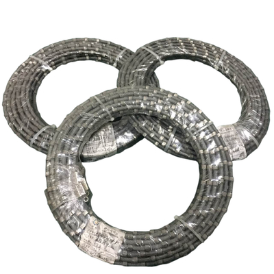 Granit Profilleme Aletleri Elmas Tel Testere Halat Kesme Taşı 8.8mm