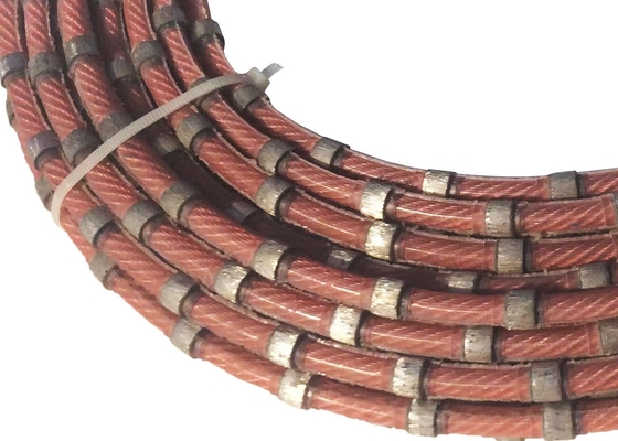 Kesme Taşı 8.8mm Elmas Tel Kesme Halatı Mermer Profilleme 20-30m/s