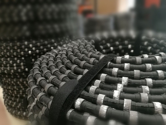 Takviyeli Beton Elmas Tel Kesme İpi 11.5mm Hat Hızı 20-22m/S