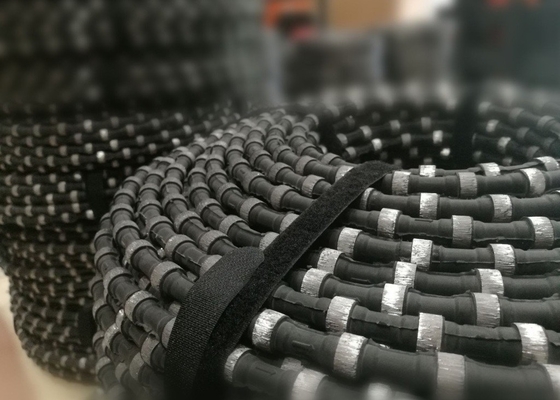 Kesme Taşı 11.5mm Granit Elmas Tel Testere Granit Taş Ocağı Araçları