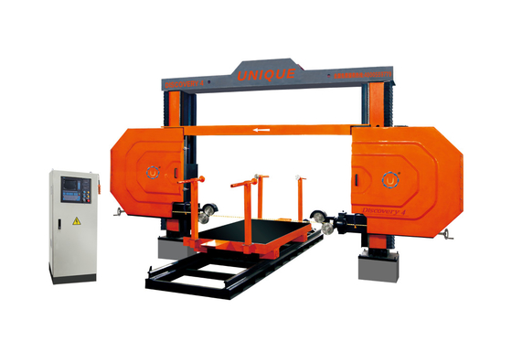 Sütun Granit Mermer Profil CNC Taş Oyma Makinesi Elmas Tel Testere