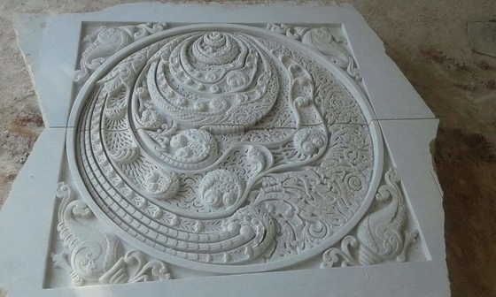 Granit 3 Eksen Oyma Kesme Makinesi CNC Router Taş Oyma Makinesi