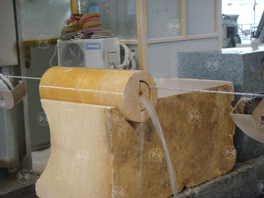 Otomatik Taş Elmas Çok Telli Testere Granit Kesme Makinesi Mono CNC