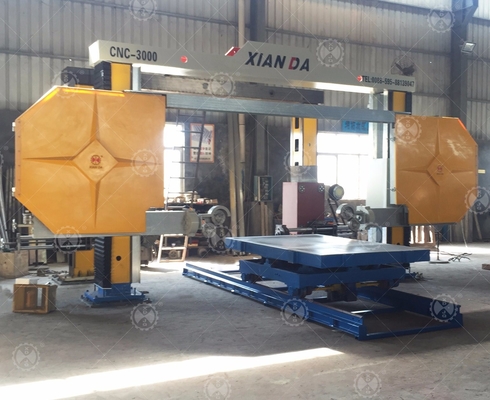 Elmas Tel Testere Taş Profil Kesme Makinası 11kw