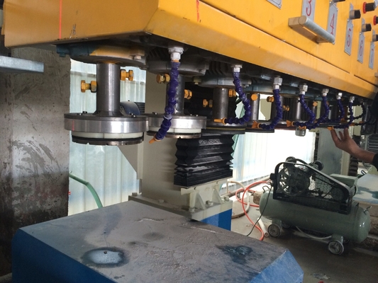 Taş İşleme için Ark Taş Döşeme Parlatma Makinesi 1300mm