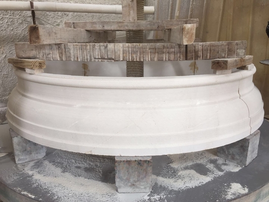 Sütun Kapağı Tabanı Granit Mermer Taş Kesme Makinesi 1150mm