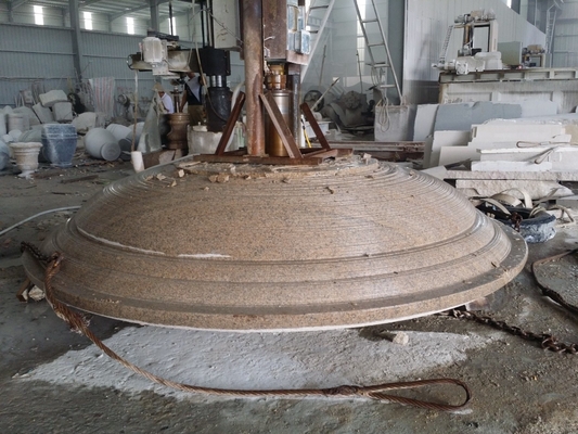 Granit Mermer için Sütun Kapağı Taban Profili Taş Döşeme Kesme Makinesi
