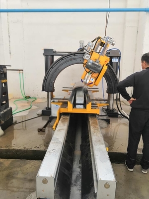 Otomatik Roma Sütun Yuvası Taş Kesme İşleme Makinesi 7.5kw