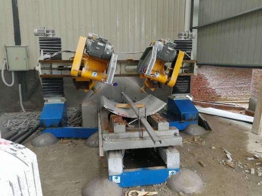 Dört Bıçaklı Taş Kenar Kesme Makinası Kolon Döşeme Kesme Makinası