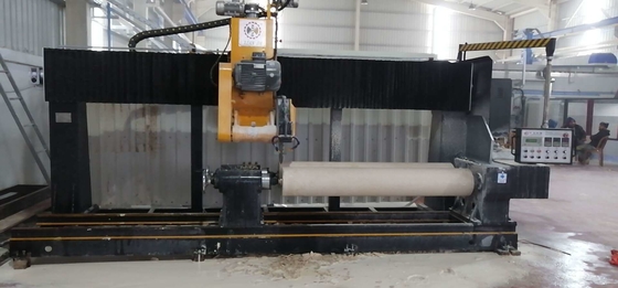 Sütun Başlığı Taban Barikatı İşleme İçin İki ADET Katı Sütun Kesme Makinesi