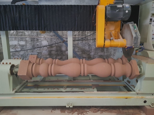 Sütun Başlığı Taban Barikatı İşleme İçin İki ADET Katı Sütun Kesme Makinesi