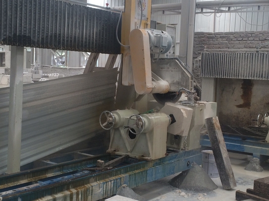 Korkuluk Tek Sütunlu Taş Kesme Makinesi 100mm'den 2500mm'ye İki ADET