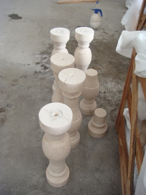 Korkuluk Düz Sütun Küpeşte Korkuluk Sütun Cila Makinesi 500mm 600mm