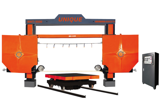 Granit 6800X8900X4700mm için 380V Elmas Tel Kaya Kesme Makinesi