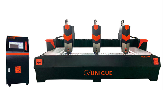 Granit Mermer CNC Taş Oyma Makinesi 5.5kw 3D Yeşim