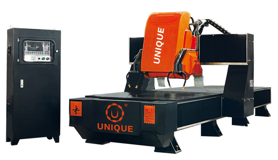 Kare Korkuluk İşleme İçin CNC 3 Eksen Doğrusal Kesme Makinesi