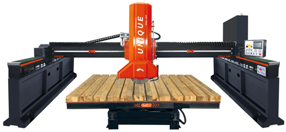 Eğimli Tabla Taş Köprü Testere Kesme Makinesi 300mm - 700mm